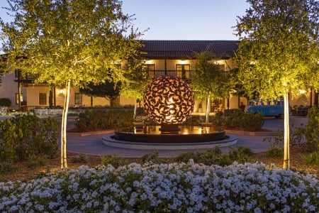Front Entrance with Fireball