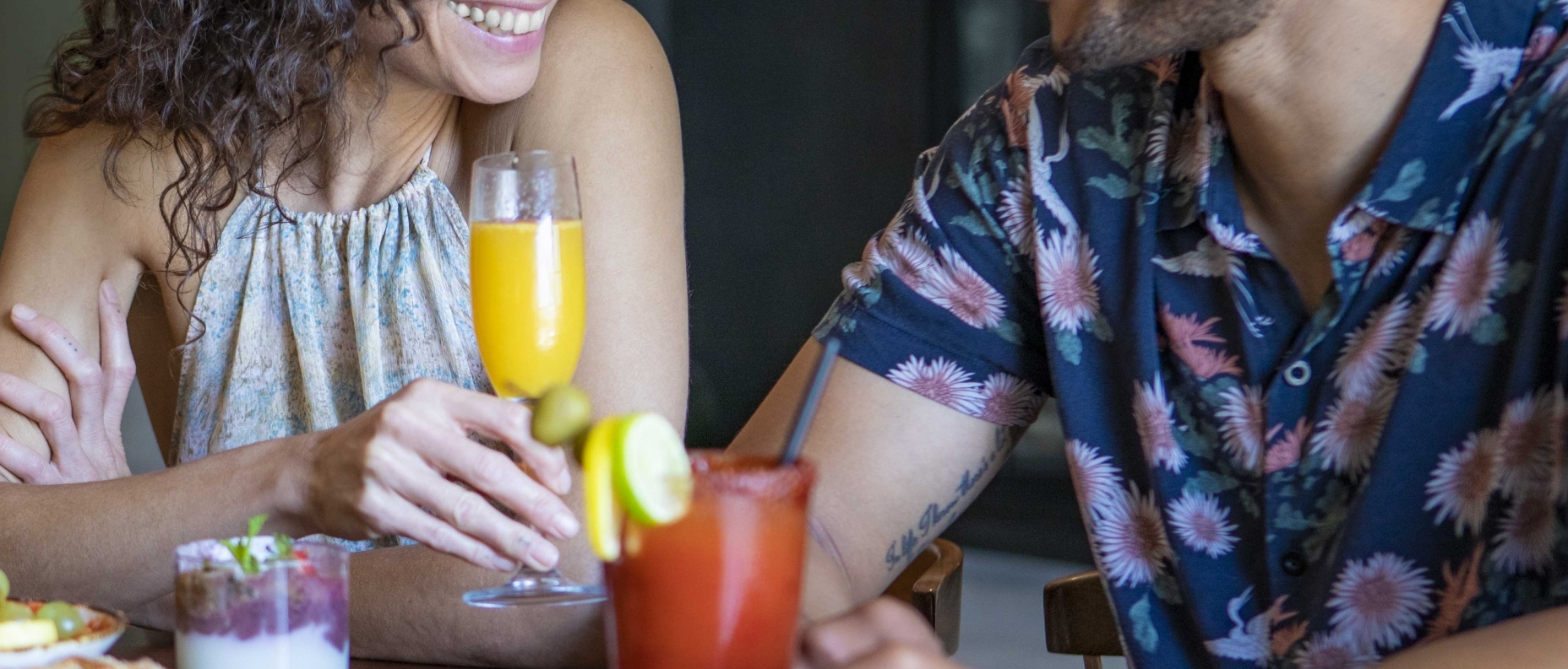 Young Couple at Benicia's Kitchen Table