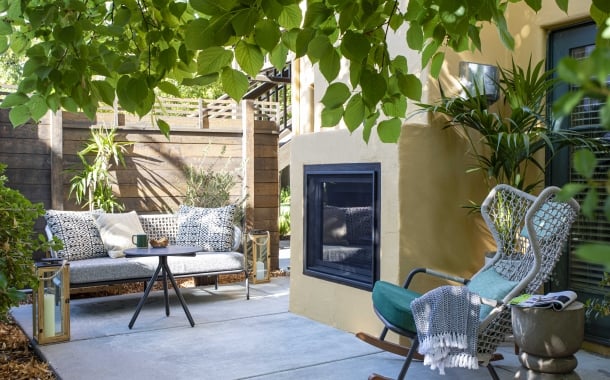 Cottage Junior Suite Double with Outdoor Fireplace